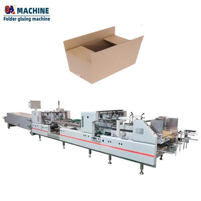 CQT1500 Caixa corrugada Folder Gluer lado de colagem para a velocidade Automática Dobrar e colar