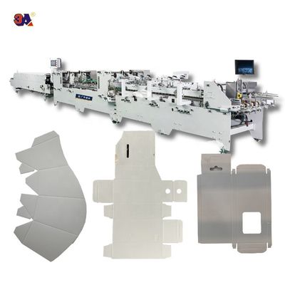 Máquina de colagem semi-automática de cartuchos para caixas 380V3P