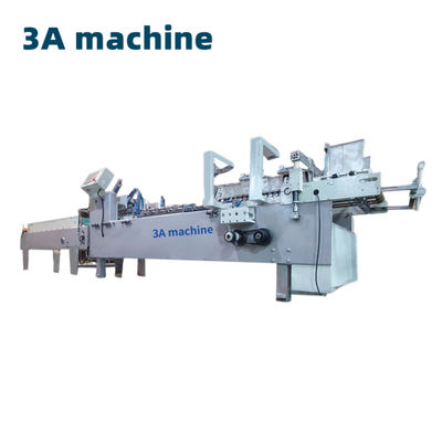 250m/min Velocidade 3ACQ*580 Edg Gluer Folder Glue Machine Máquina de Fabricação de Caixas de Papel