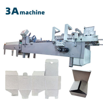 580E Máquina de colagem automática de pasta de cartão O parceiro perfeito para lojas de impressão