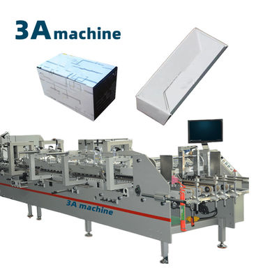 CQT-900YG-2 Máquina de colagem de folhas onduladas de fecho inferior pré-dobrado para embalagens de caixas
