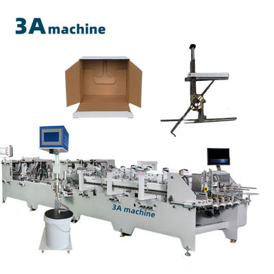 CQT 900YG-2 Máquina de colagem de pasta de cartão corrugada automática de fecho de fundo pré-dobrado