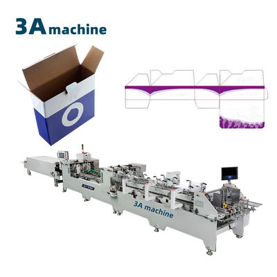 Material de papel 2 3 camadas corrugado 1100 JGKW Caixinha de fabricação de pasta Máquina de colagem