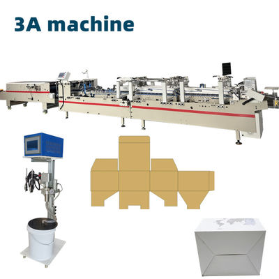 CQT-900 Caixas dobráveis Máquina Tipo melhorado Caixa dobrável cola para embalagem de caixa fácil