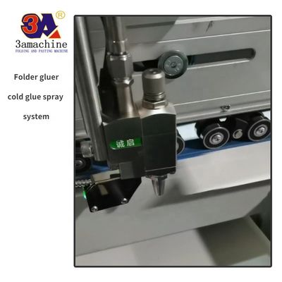 Pistola de pulverização de cola a frio acionada pneumaticamente para máquina de colagem de papel de alta precisão 3A