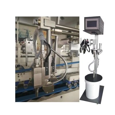 45cm*45cm*135cm High Speed Paperboard Gluer com sistema automático de cola fria de quatro armas