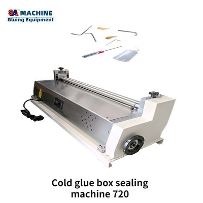 Máquina de colagem de papel de colagem a frio 720 de produção rápida com motor de componentes centrais