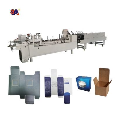 Máquina de colagem totalmente automática CQT-650A A solução definitiva para embalagens de mercadorias
