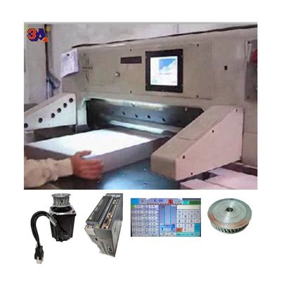 Máquina de corte de papel POLAR 115 Sistema de controlo de saída de vídeo e programa