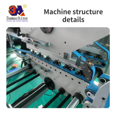 Máquina automática de colagem de pasta para a formação de caixas pequenas fácil de operar procurando parceiros
