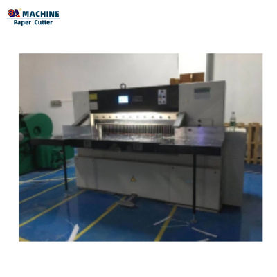 K92-7 Máquina automática de corte de papel de guilhotina de microcorte de controlo com capacidade de 4500 kg