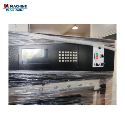 K92-7 Máquina automática de corte de papel de guilhotina de microcorte de controlo com capacidade de 4500 kg