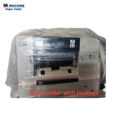 K92-7 Máquina automática de corte de papel de guilhotina de microcorte de controlo com capacidade de 4500 kg