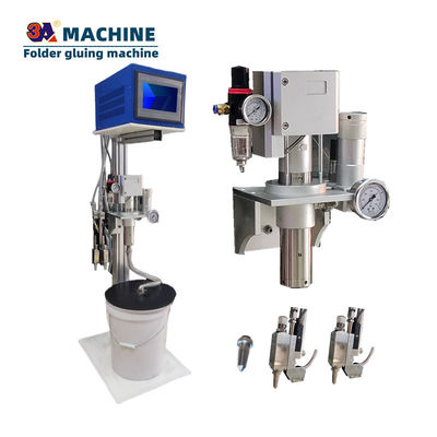 Embalagem automática 3A-CQ-2 Máquina de cola de papel de colagem Garrafa de gás Dispensador de cola