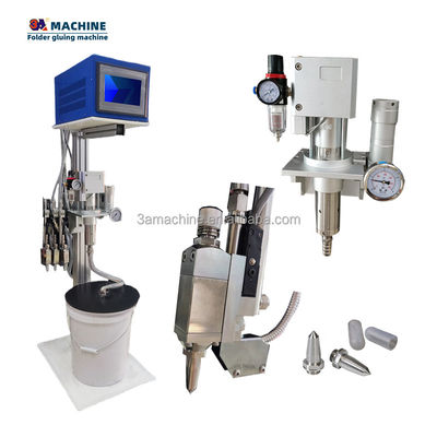 Embalagem automática 3A-CQ-2 Máquina de cola de papel de colagem Garrafa de gás Dispensador de cola