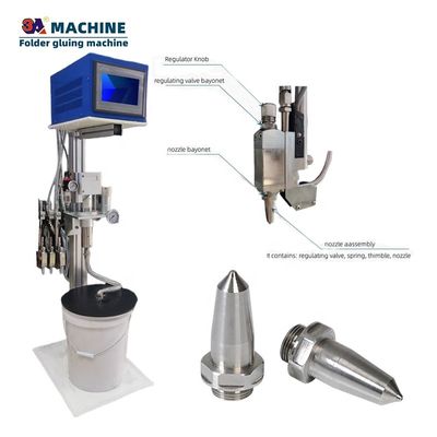 Máquina de colagem de sacos de papel 3A-CQ-5 Máquina de colagem a frio para e operação suave