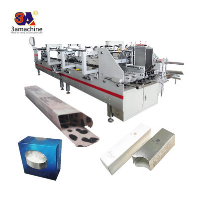 380V Voltagem de papel para papel máquina de colagem de pasta de colagem de cinto com 3500 kg capacidade