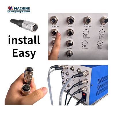 3A-CQ-4 Máquina automática de colagem de pasta para montagem rápida e precisa de caixas de cigarros