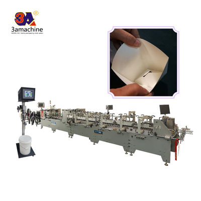 Máquina de colagem automática de folhas de papelão e papel ondulado com capacidade de 5,5 kg