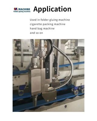 Máquina de fabricação de envelopes 3ACQ3 6 canais 3 armas Máquina de colagem de pasta de fusão a quente