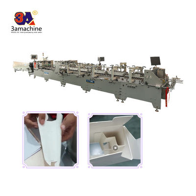 CQT1100 Máquina semi-automática de colagem de pastas para dobrar caixas