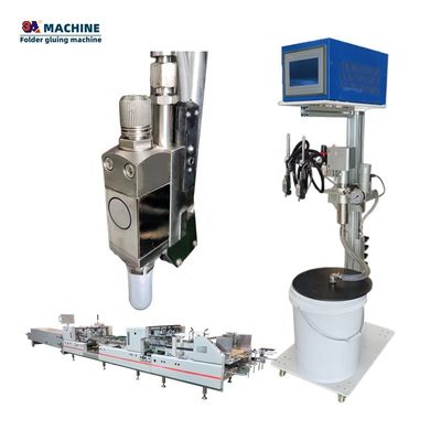 Máquina de colagem de 90 kg de capacidade para caixas de cartão, caixas onduladas e caixas de alimentos