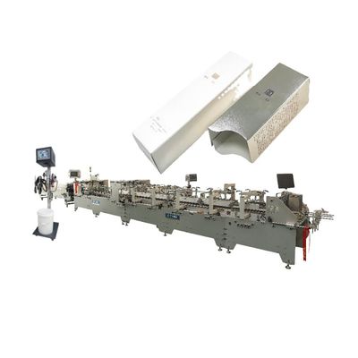 Máquina de colagem de pasta automática para cartão e papel ondulado