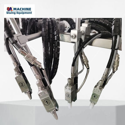 3ACQ2 Automática 6 canais 2 armas máquina de fazer caixas de cartão para fabricação de caixas de papel