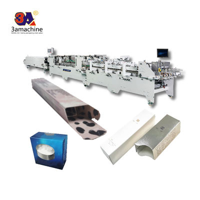 380V Voltage Cartão Folder Gluer Machine para cartão corrugado automático em 2022 ano