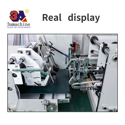 380V Voltage Cartão Folder Gluer Machine para cartão corrugado automático em 2022 ano