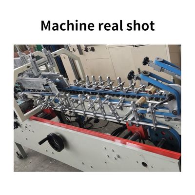 Máquina de Dobrar e Colar Caixa com 380V Voltagem Caixa Desdobrada Tamanho largura 120mm-500mm