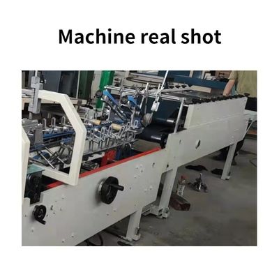 Máquina de Dobrar e Colar Caixa com 380V Voltagem Caixa Desdobrada Tamanho largura 120mm-500mm
