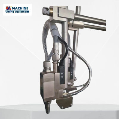 3ACQ-2 Automático 6 Canais 2 Armas Caixa de cartão Máquina de colagem dobrável para montagem de caixa