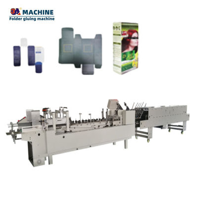 380V CQT-800 Caixa corrugada/Caixinha de papel de cartão Carteira de dupla utilização Gluer Tipo económico