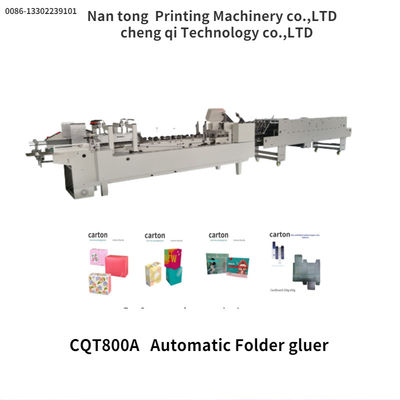 CQT/800A Máquina automática de fazer caixas de colagem de pasta 1600 KG Grade automático automático