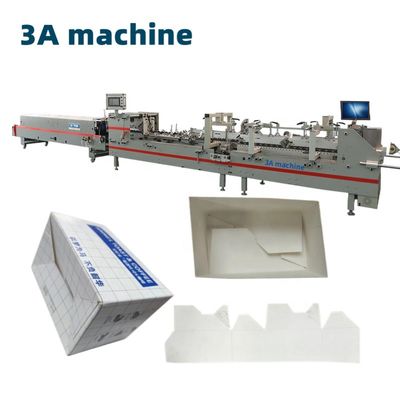 CQT900YG-2 Máquina de colagem de caixas de fecho inferior pré-dobrada pré-dobrada para caixas diferentes