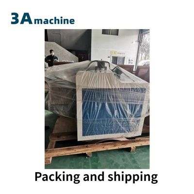 Material de embalagem de madeira laminador de papelão com accionamento hidráulico 150g 150g 500g 500g