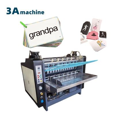Máquina de laminação de papel e cartão de montagem CQT 1000 com componentes do núcleo do motor