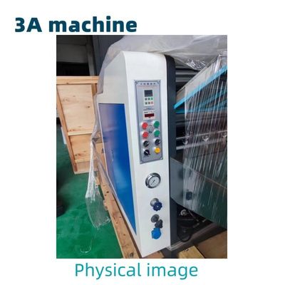 Máquina de laminação de papel e cartão de montagem CQT 1000 com componentes do núcleo do motor