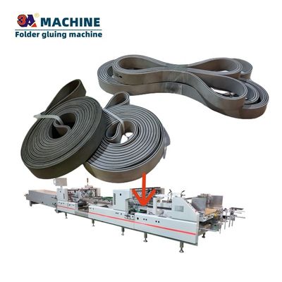 Equipamento de impressão e embalagem Máquina de colagem de caixas Cinturão para colagem de pasta de caixas pequenas