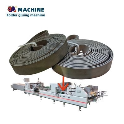 Equipamento de impressão e embalagem Máquina de colagem de caixas Cinturão para colagem de pasta de caixas pequenas