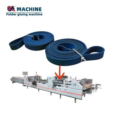 Equipamento de impressão e embalagem Máquina de colagem de caixas Cinturão para colagem de pasta de caixas pequenas