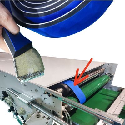Lojas de impressão Caixas de colagem Máquina Esponja de fita adesiva para pasta automática Acessórios de colagem