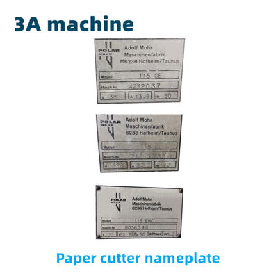 1m*28cm*10cm Peças de cortador Wohlenberg para cortador de papel Polar 115 Durável e preciso