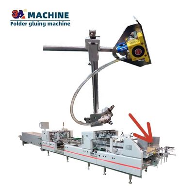 Máquina de colagem automática de caixa dobrável