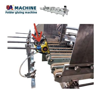 Máquina de colagem automática de caixa dobrável