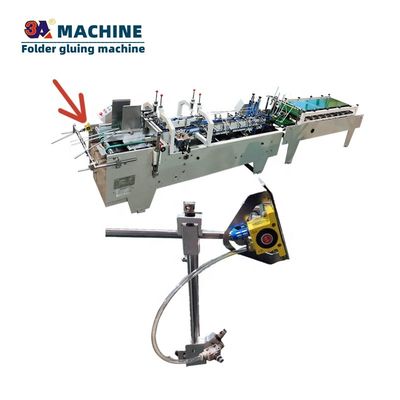 Máquina de colagem automática de caixa dobrável