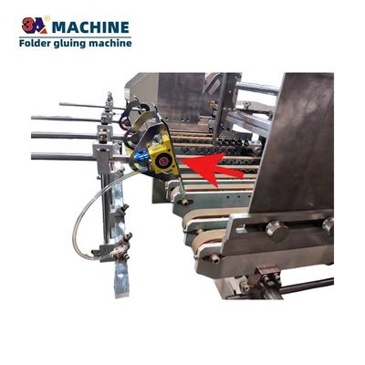 Máquina de colagem automática de caixa dobrável