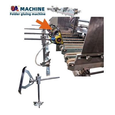 Máquina de colagem manual de caixas Peças sobressalentes para máquina de colagem automática de caixas dobráveis
