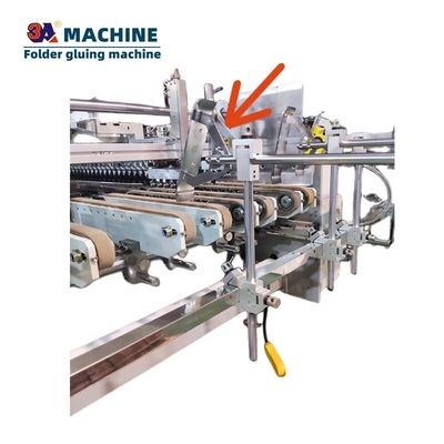 Máquina de colagem manual de caixas Peças sobressalentes para máquina de colagem automática de caixas dobráveis